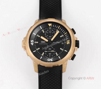 Luxury Replica IWC Aquatimer Chronograph 44mm Edition Expedition Charles Darwin Bronze Watch